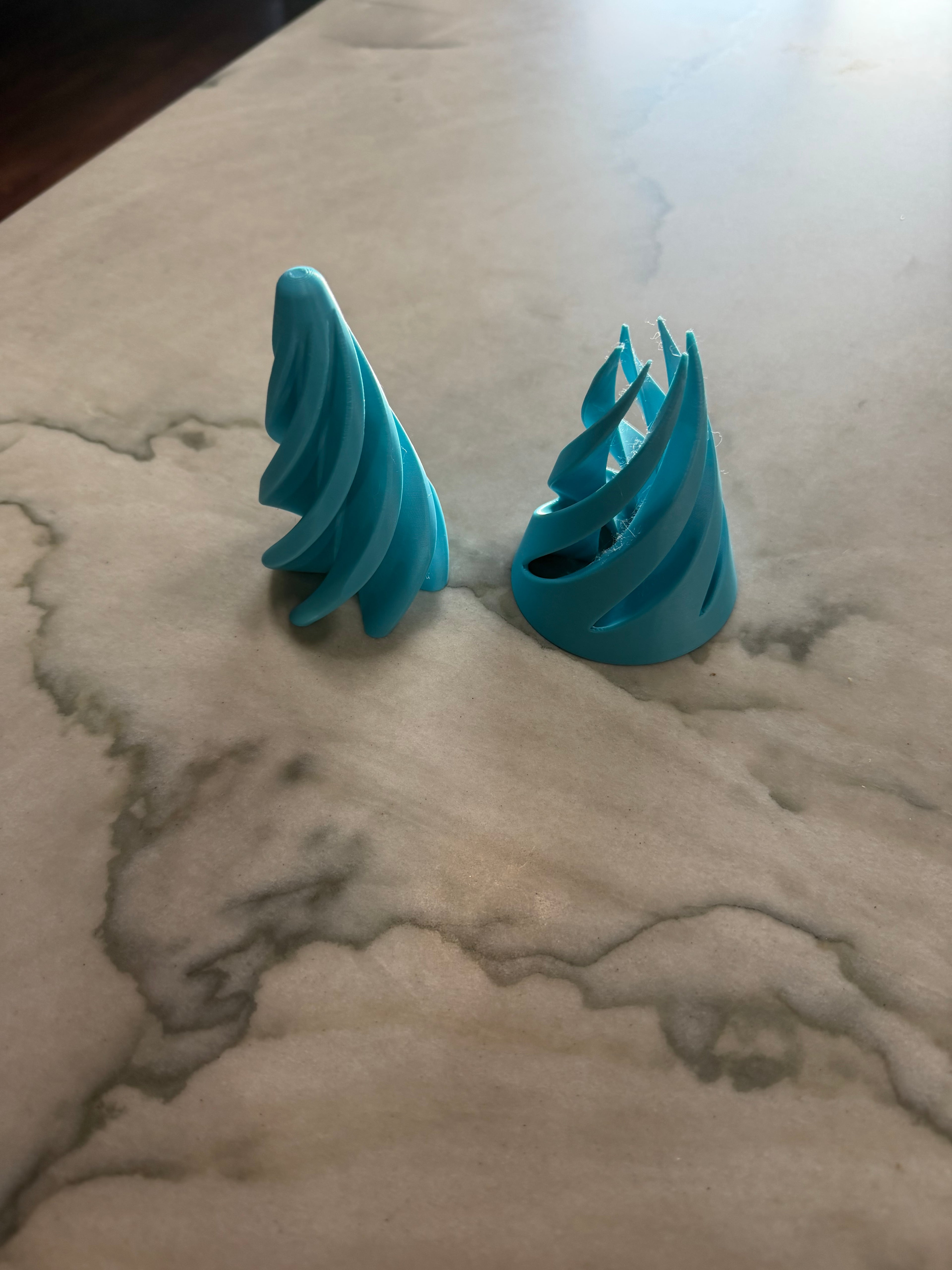 Spiral cone fidget